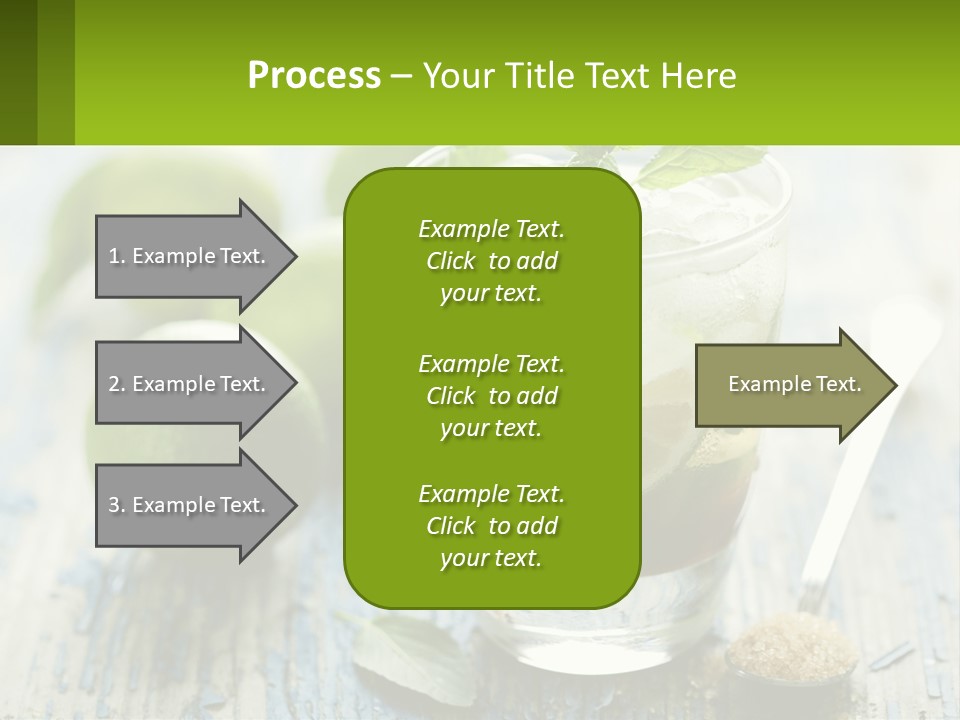 Alcoholic Horizontal Rum PowerPoint Template