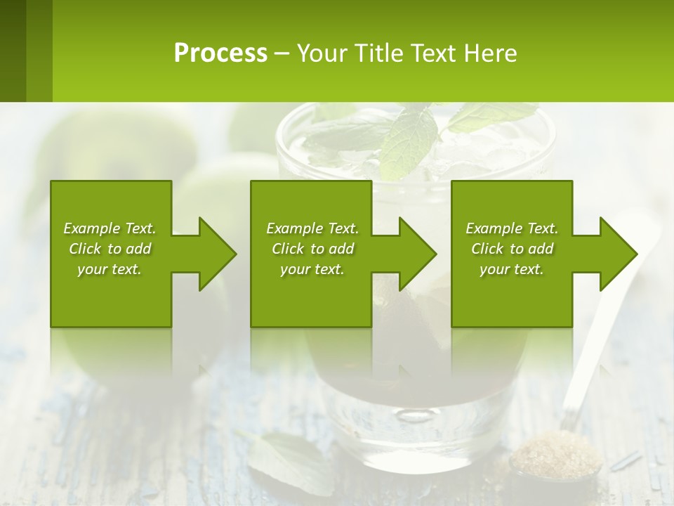 Alcoholic Horizontal Rum PowerPoint Template