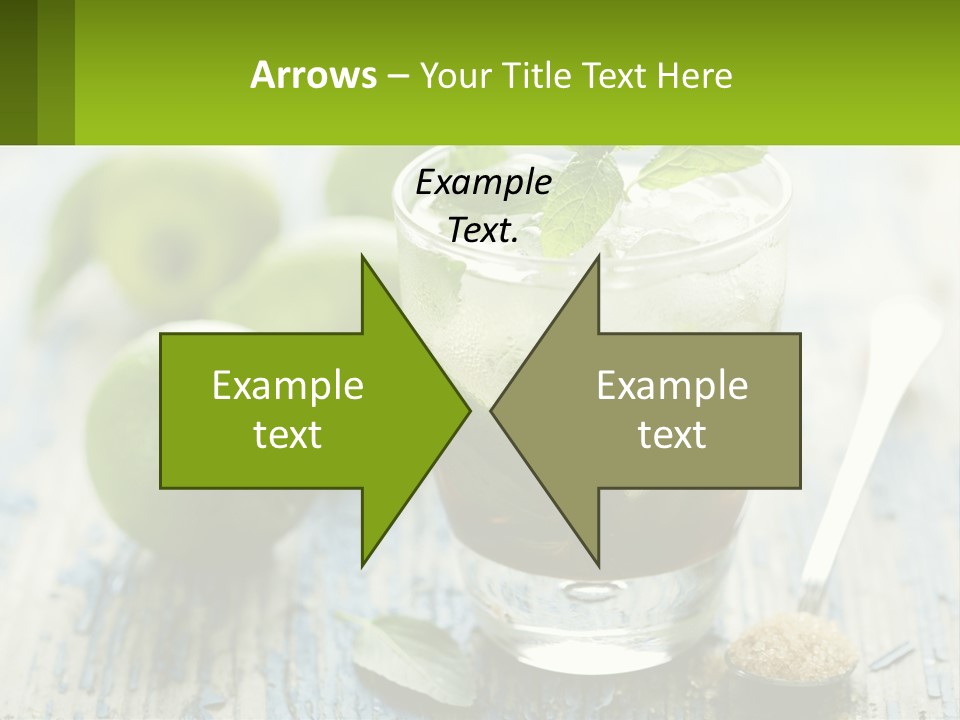 Alcoholic Horizontal Rum PowerPoint Template