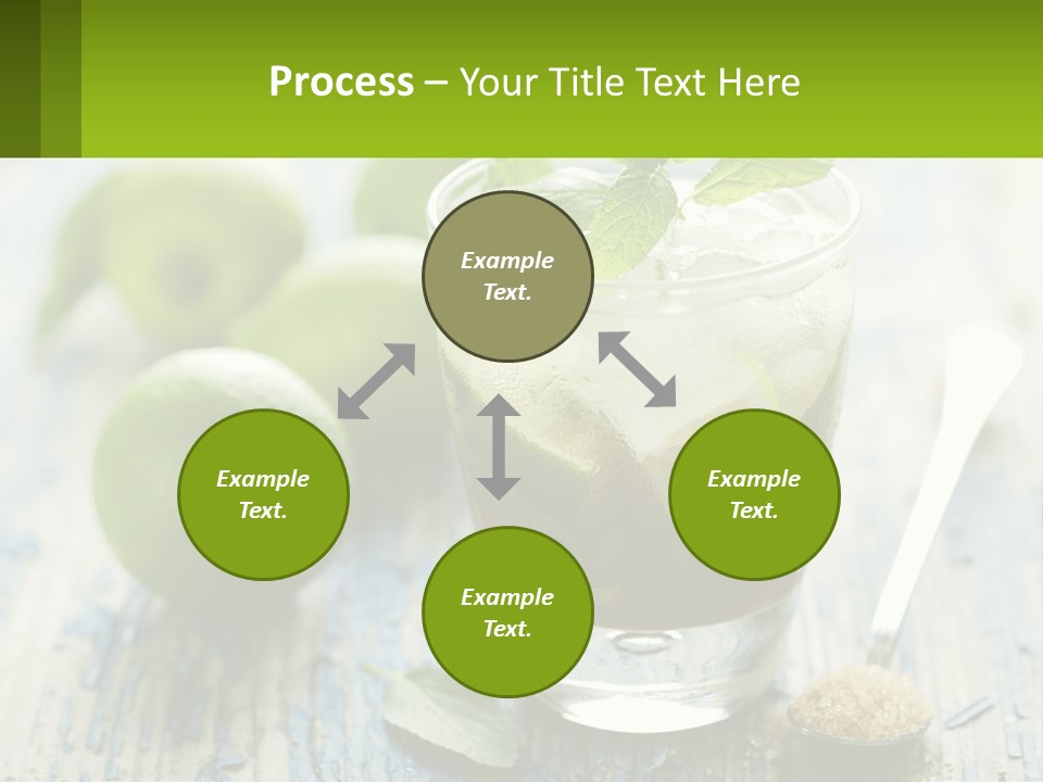 Alcoholic Horizontal Rum PowerPoint Template