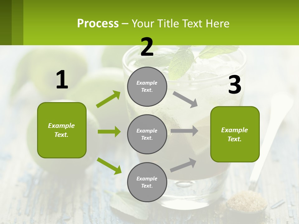 Alcoholic Horizontal Rum PowerPoint Template