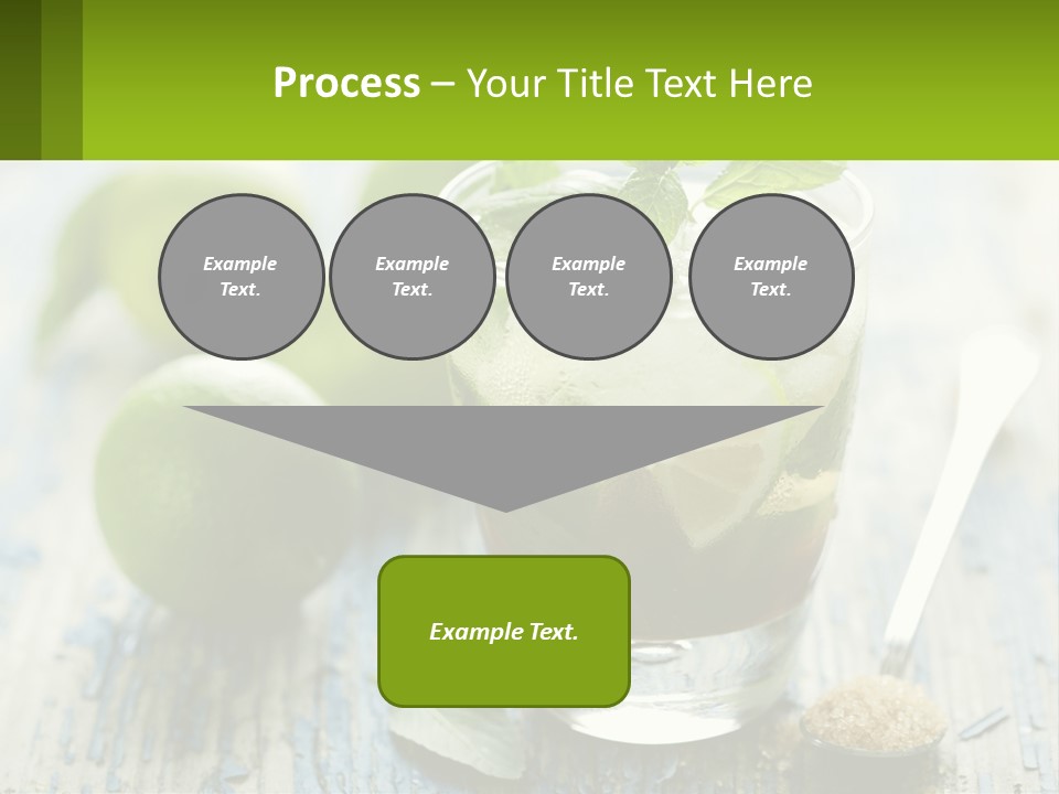 Alcoholic Horizontal Rum PowerPoint Template