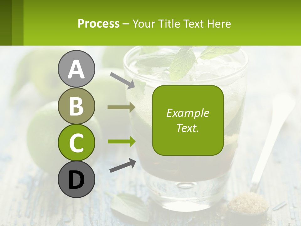 Alcoholic Horizontal Rum PowerPoint Template