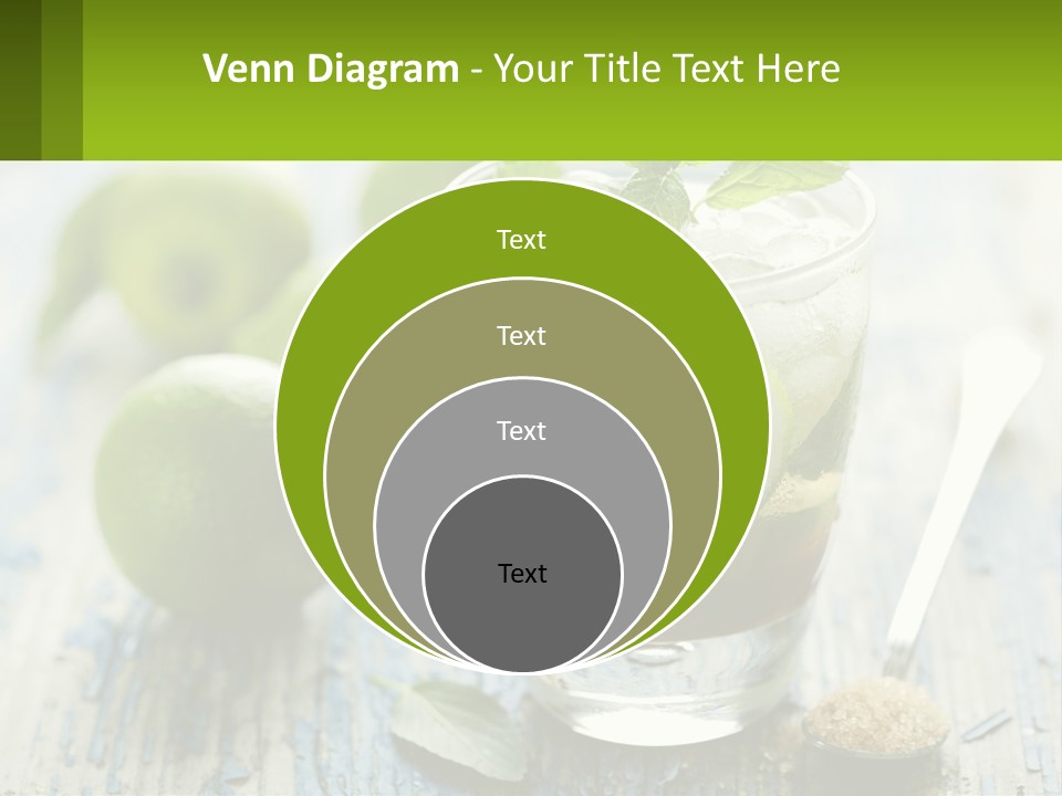 Alcoholic Horizontal Rum PowerPoint Template