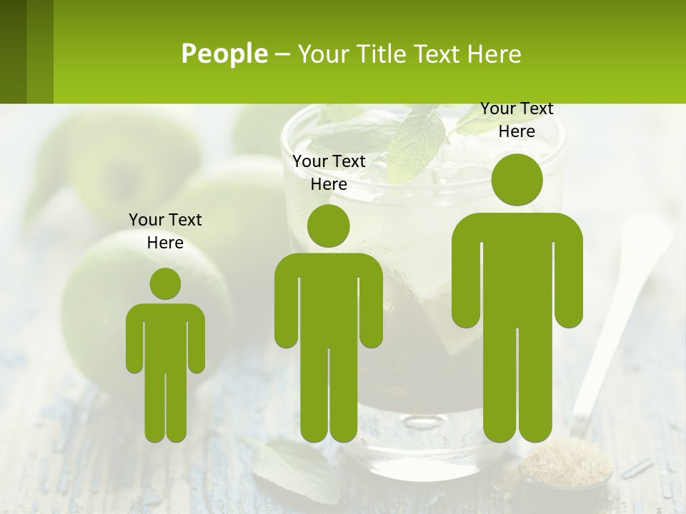 Alcoholic Horizontal Rum PowerPoint Template