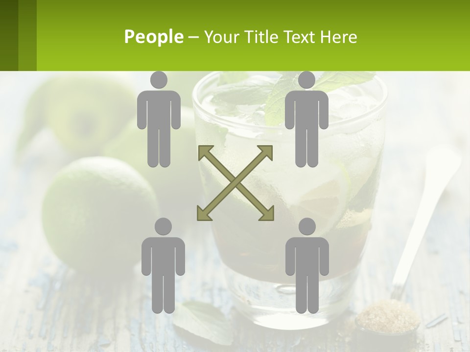 Alcoholic Horizontal Rum PowerPoint Template