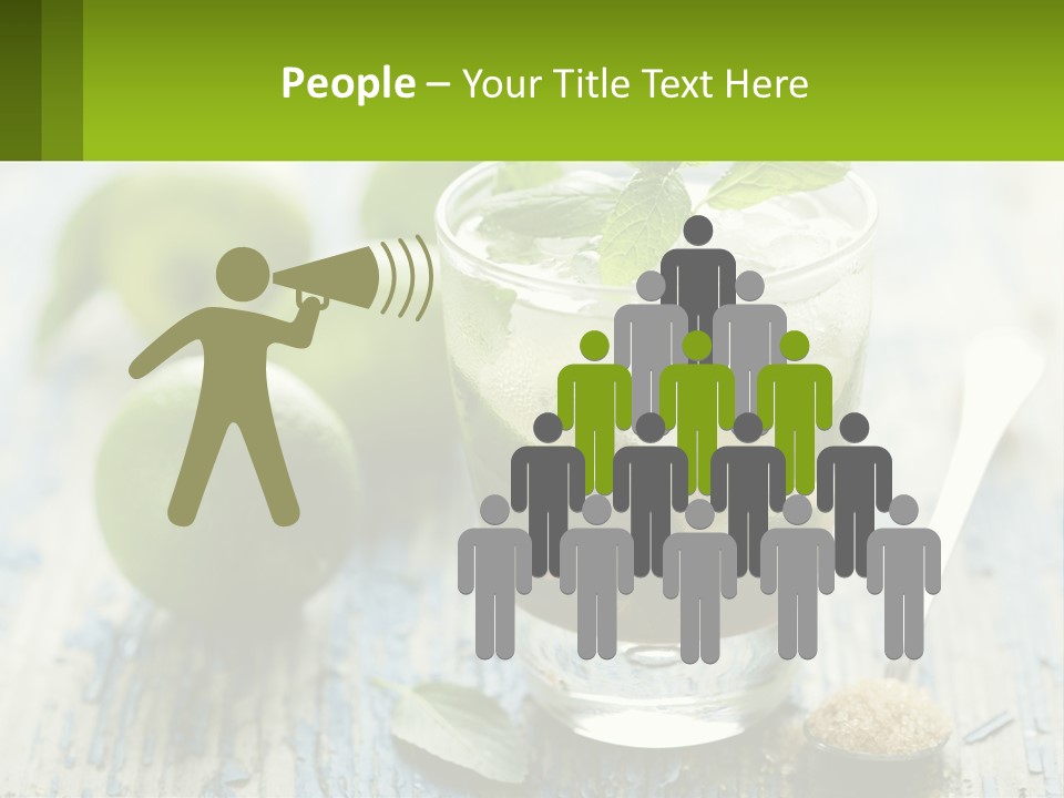 Alcoholic Horizontal Rum PowerPoint Template