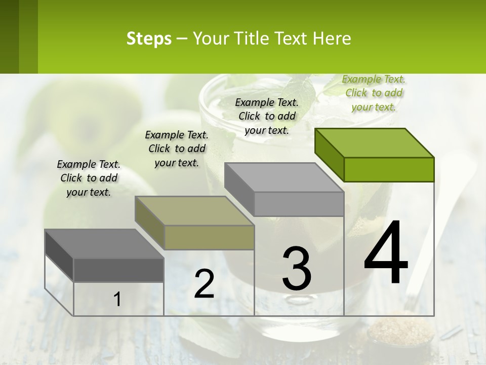 Alcoholic Horizontal Rum PowerPoint Template