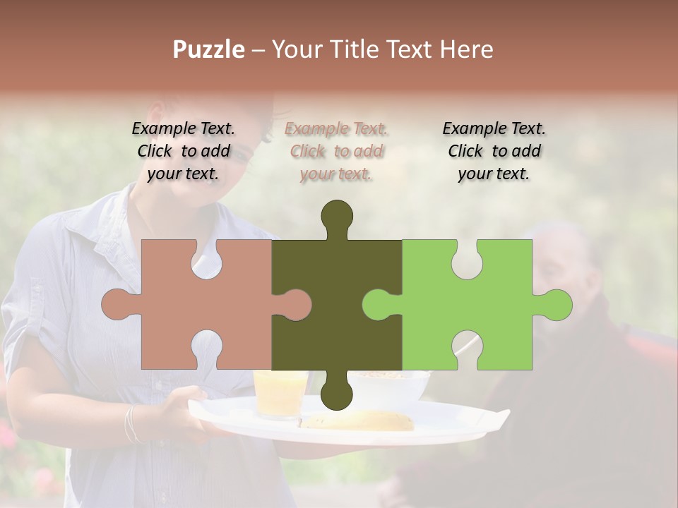 Drink Retired Healthcare PowerPoint Template