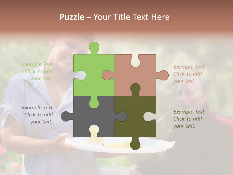 Drink Retired Healthcare PowerPoint Template