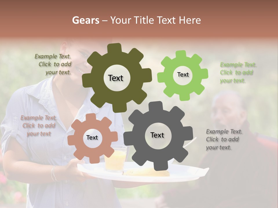 Drink Retired Healthcare PowerPoint Template