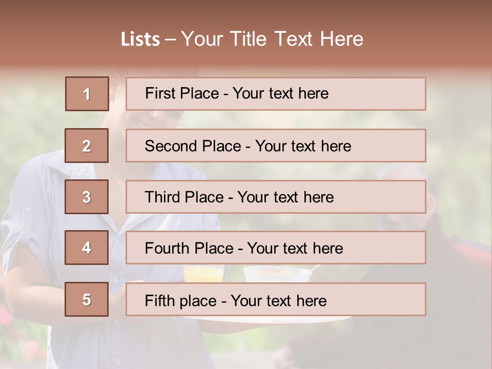 Drink Retired Healthcare PowerPoint Template