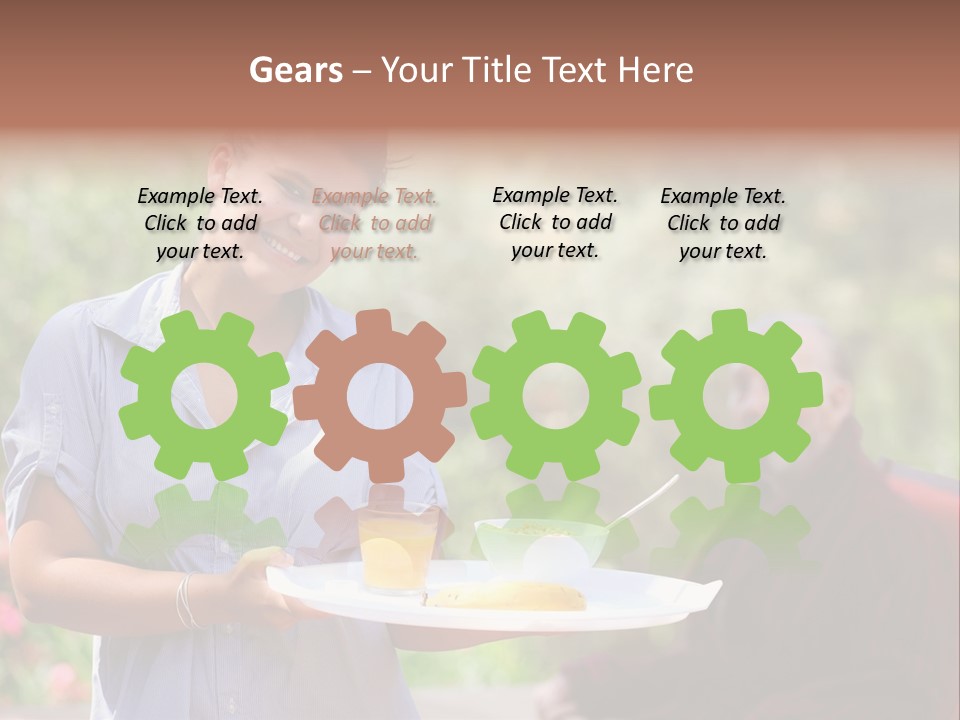 Drink Retired Healthcare PowerPoint Template