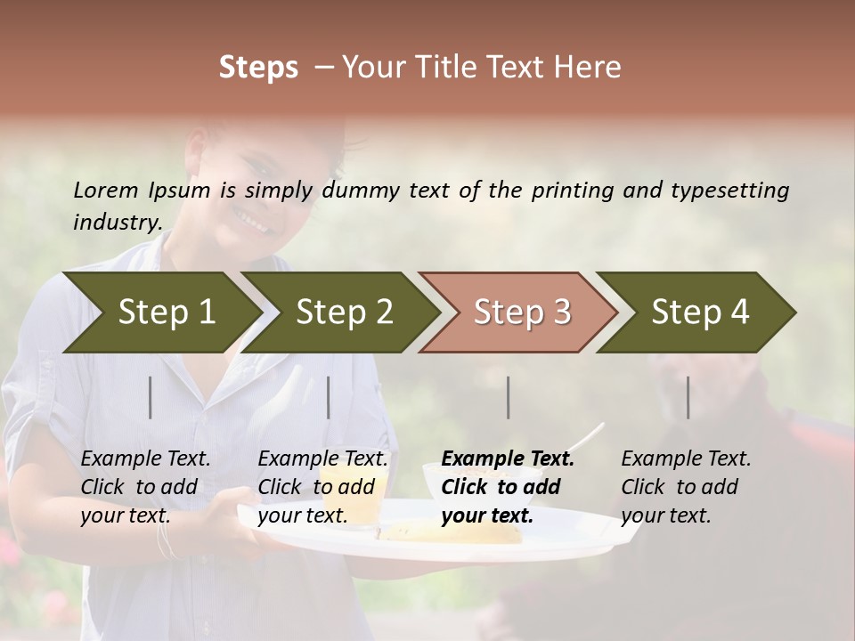 Drink Retired Healthcare PowerPoint Template