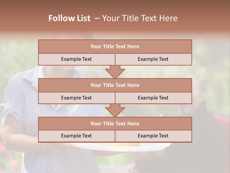 Drink Retired Healthcare PowerPoint Template