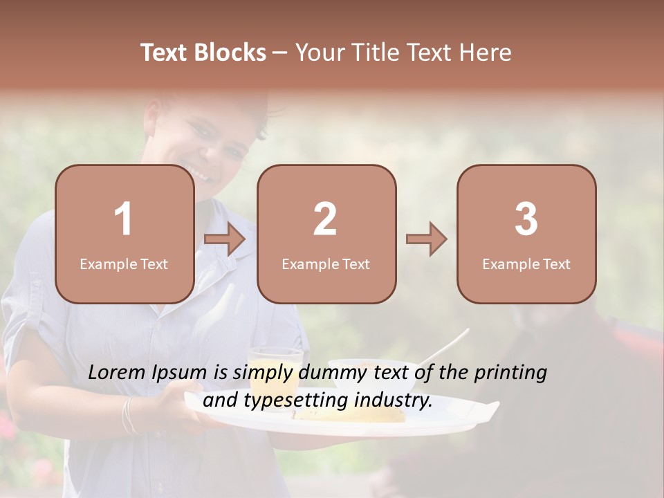 Drink Retired Healthcare PowerPoint Template