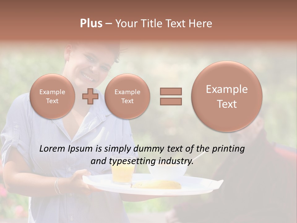 Drink Retired Healthcare PowerPoint Template