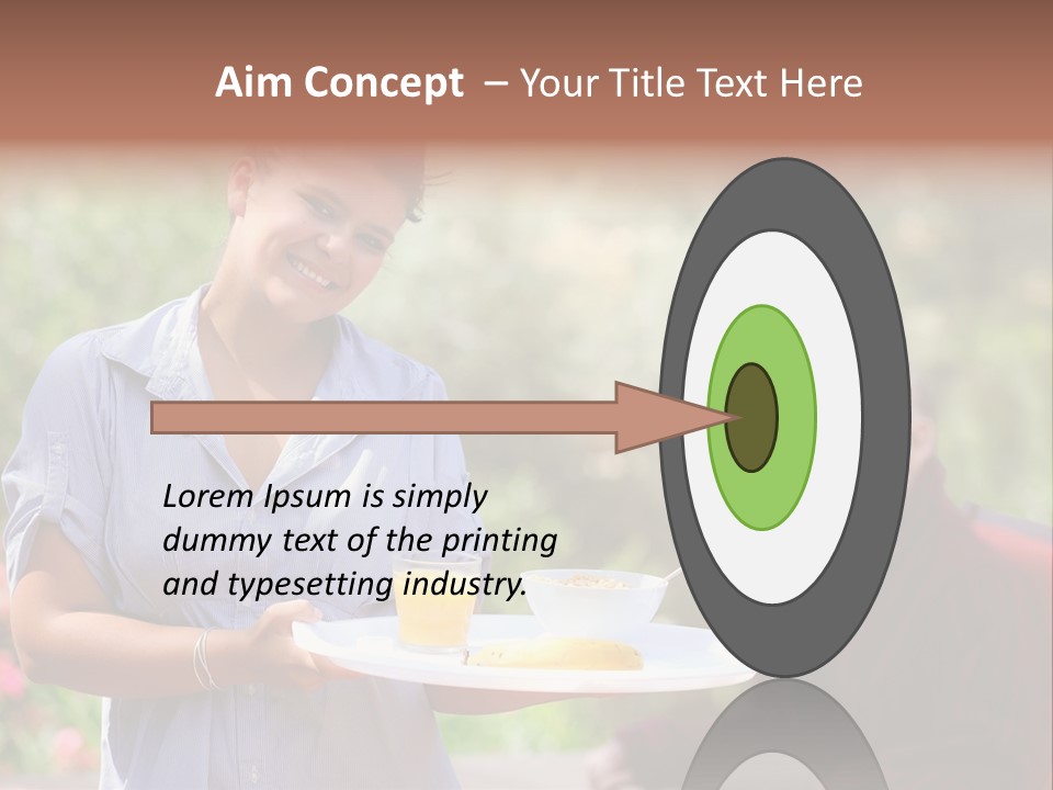 Drink Retired Healthcare PowerPoint Template