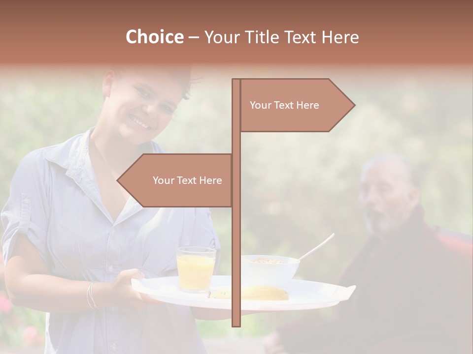 Drink Retired Healthcare PowerPoint Template