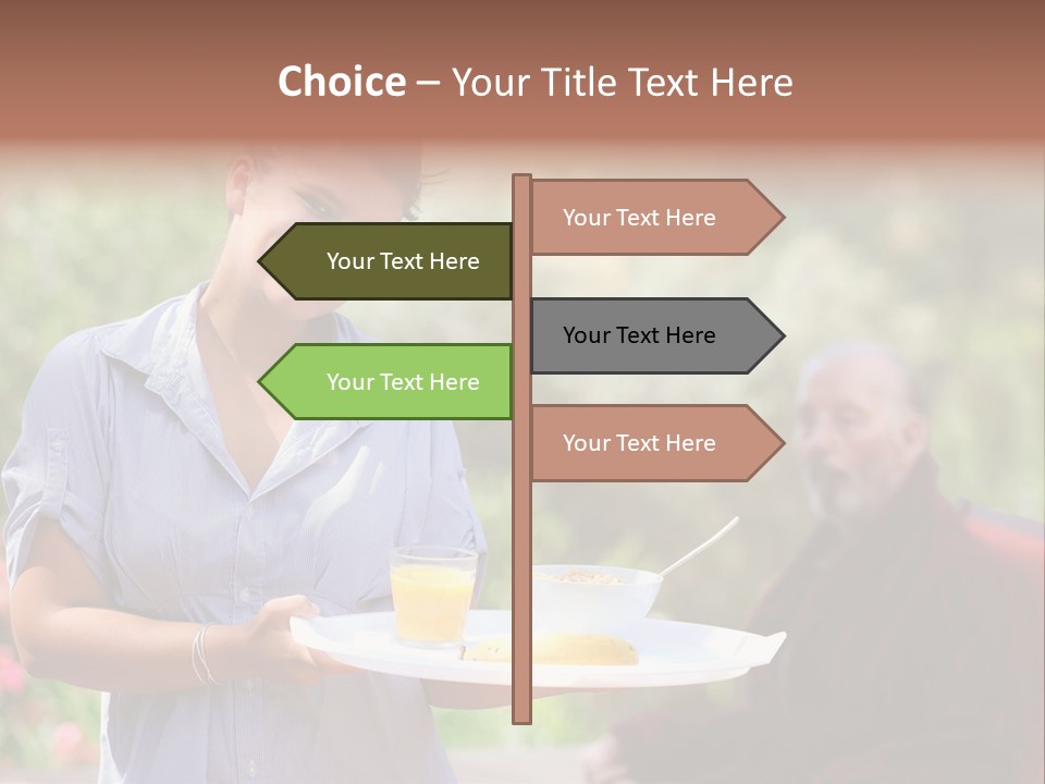 Drink Retired Healthcare PowerPoint Template