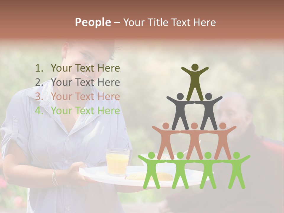 Drink Retired Healthcare PowerPoint Template