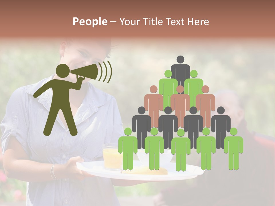 Drink Retired Healthcare PowerPoint Template