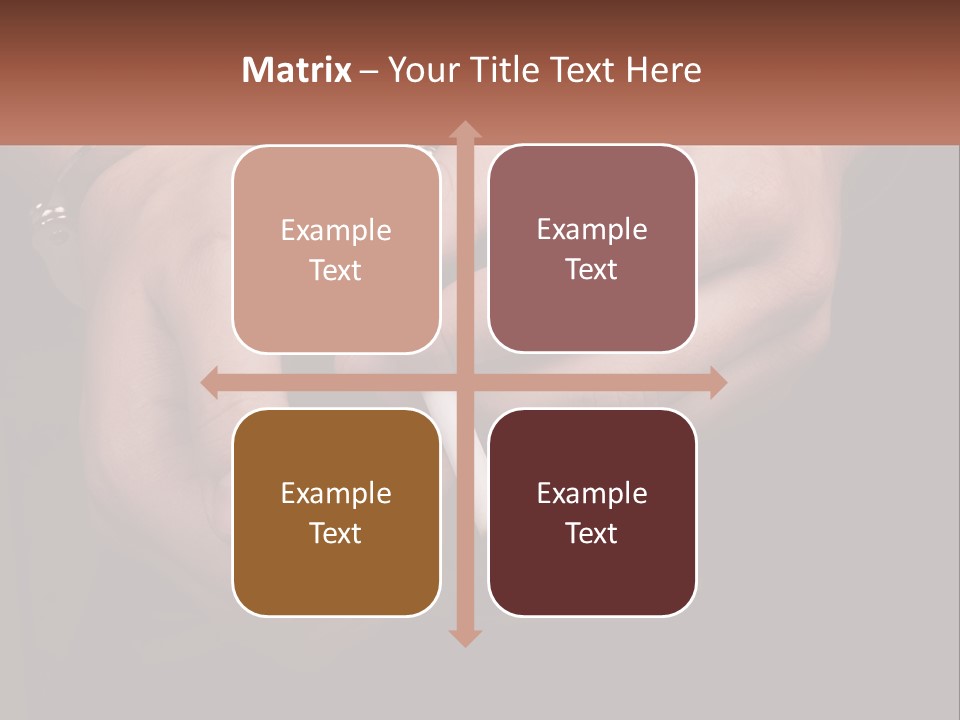 Questioning Caption Custody PowerPoint Template