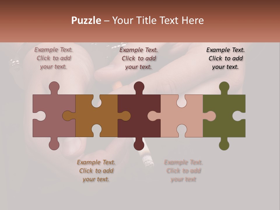 Questioning Caption Custody PowerPoint Template