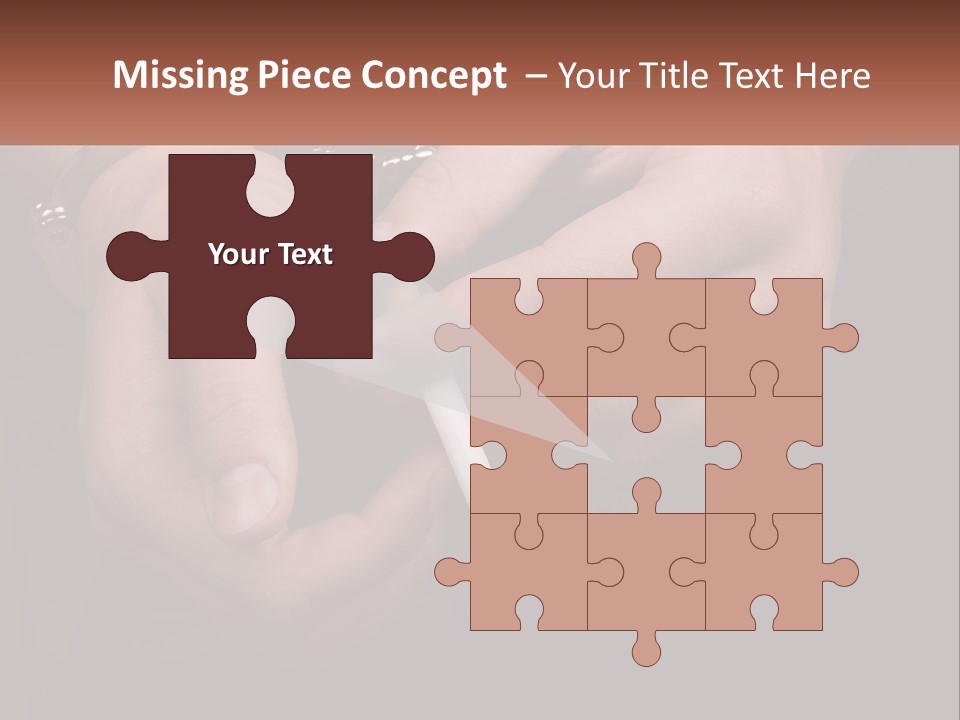 Questioning Caption Custody PowerPoint Template