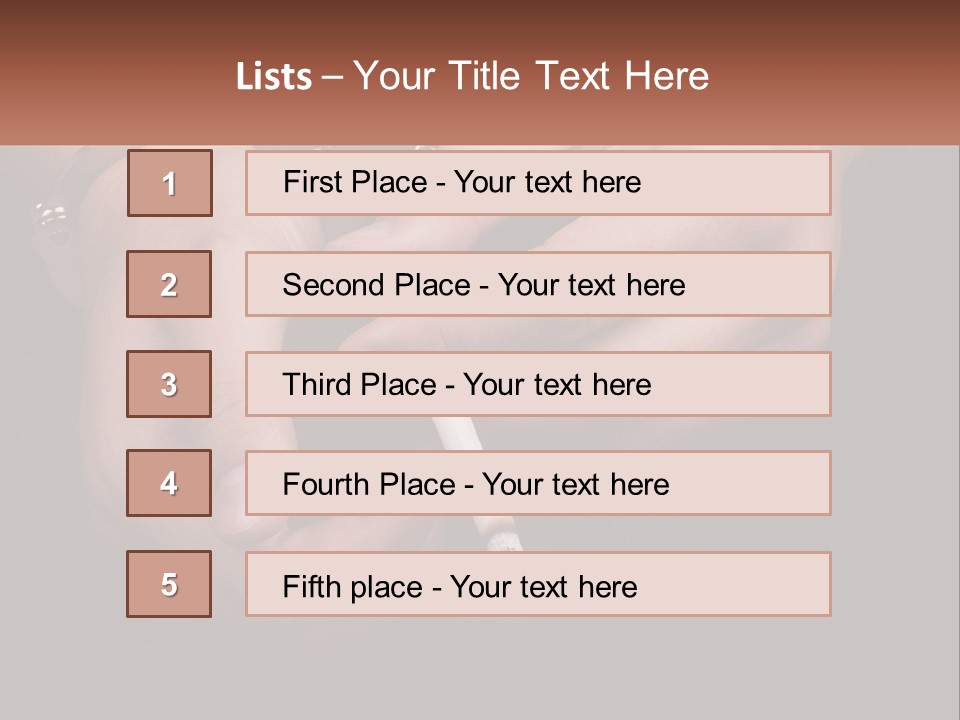 Questioning Caption Custody PowerPoint Template