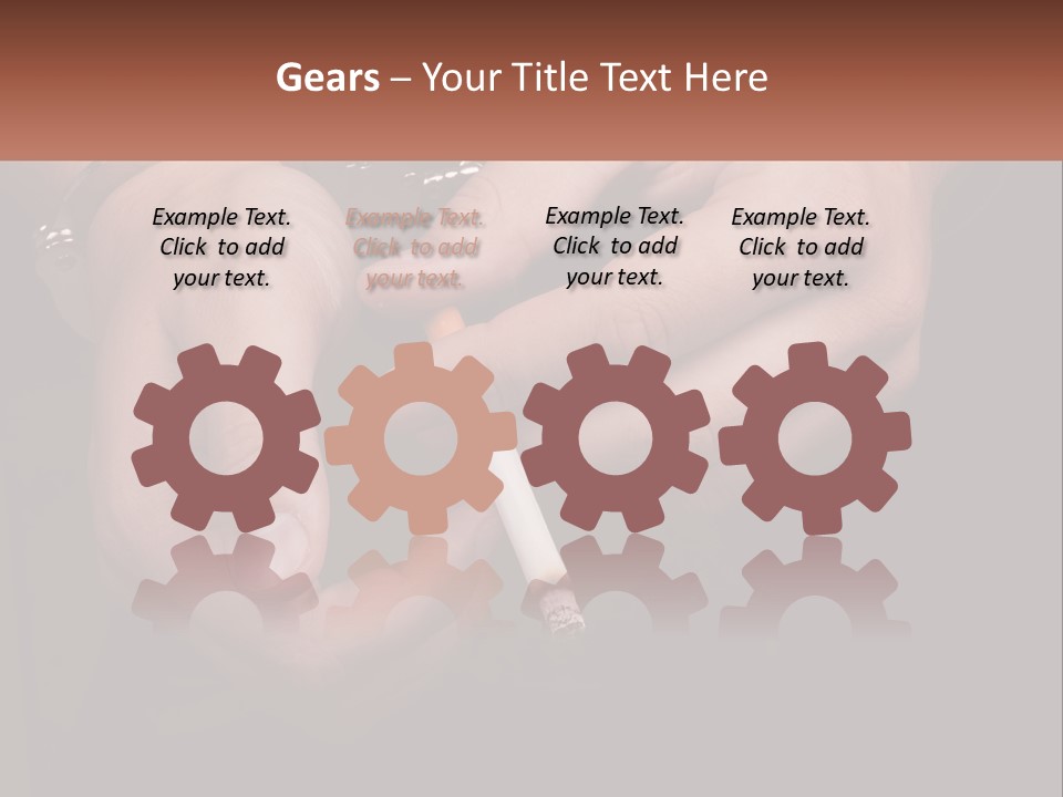 Questioning Caption Custody PowerPoint Template