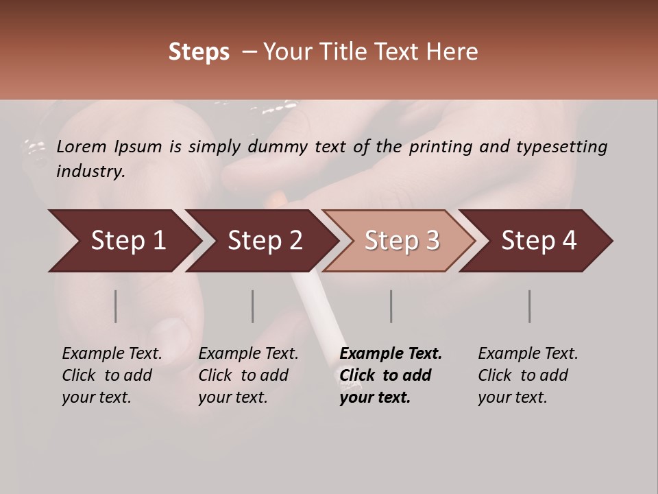 Questioning Caption Custody PowerPoint Template