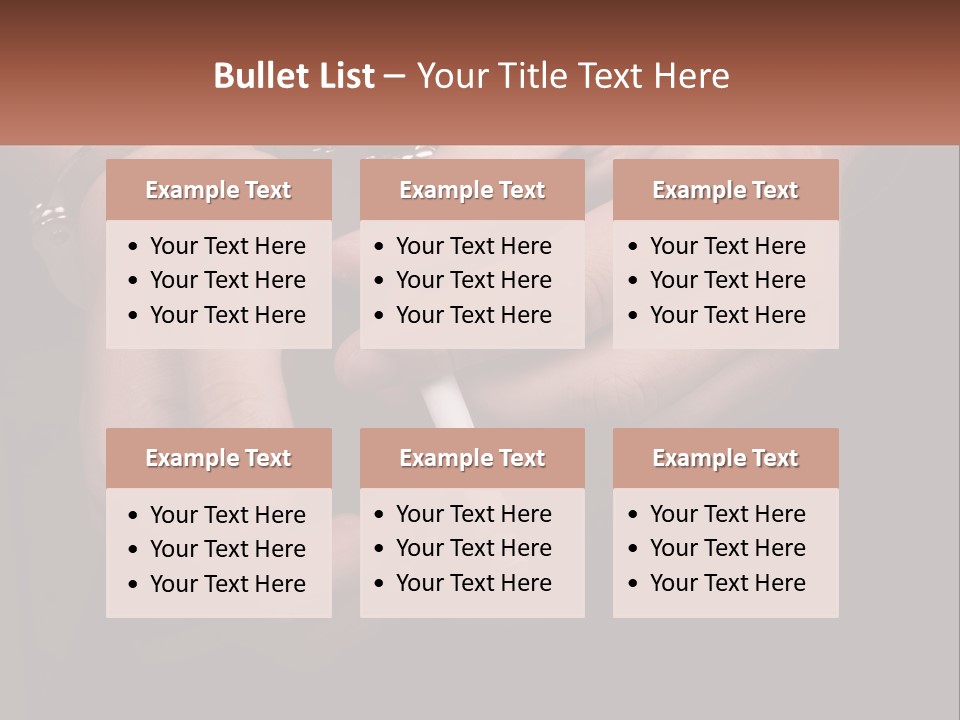 Questioning Caption Custody PowerPoint Template