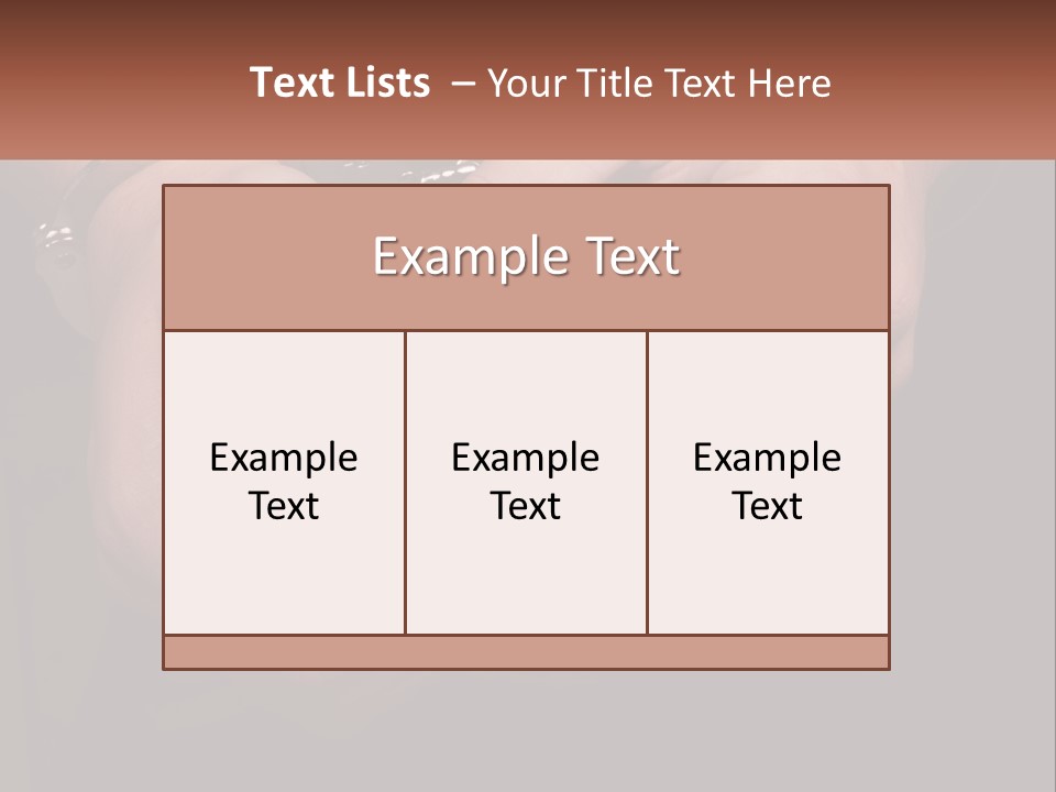 Questioning Caption Custody PowerPoint Template