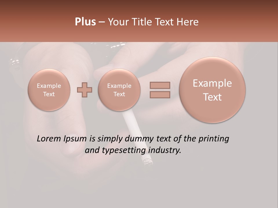 Questioning Caption Custody PowerPoint Template