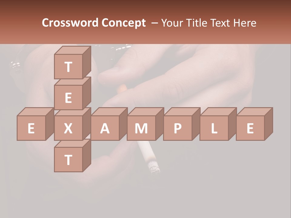 Questioning Caption Custody PowerPoint Template