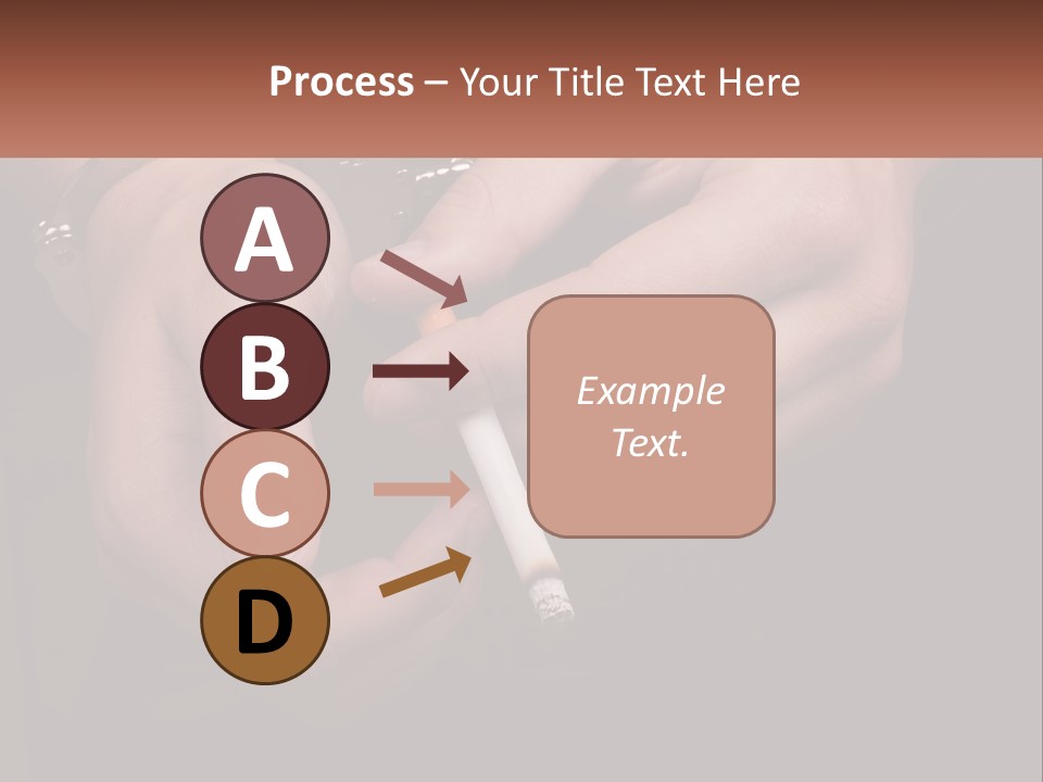 Questioning Caption Custody PowerPoint Template