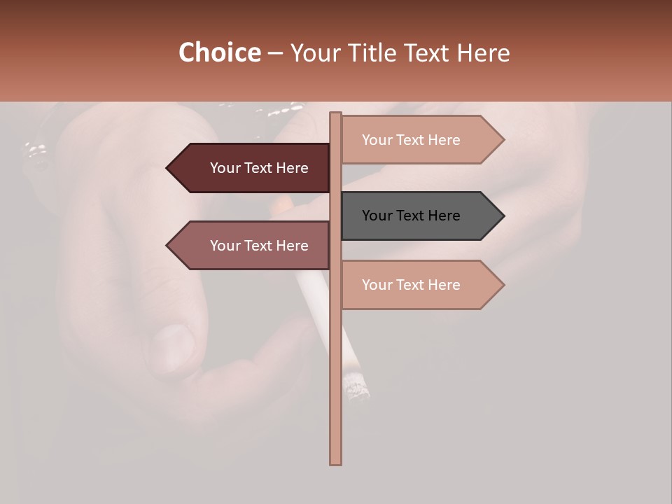 Questioning Caption Custody PowerPoint Template