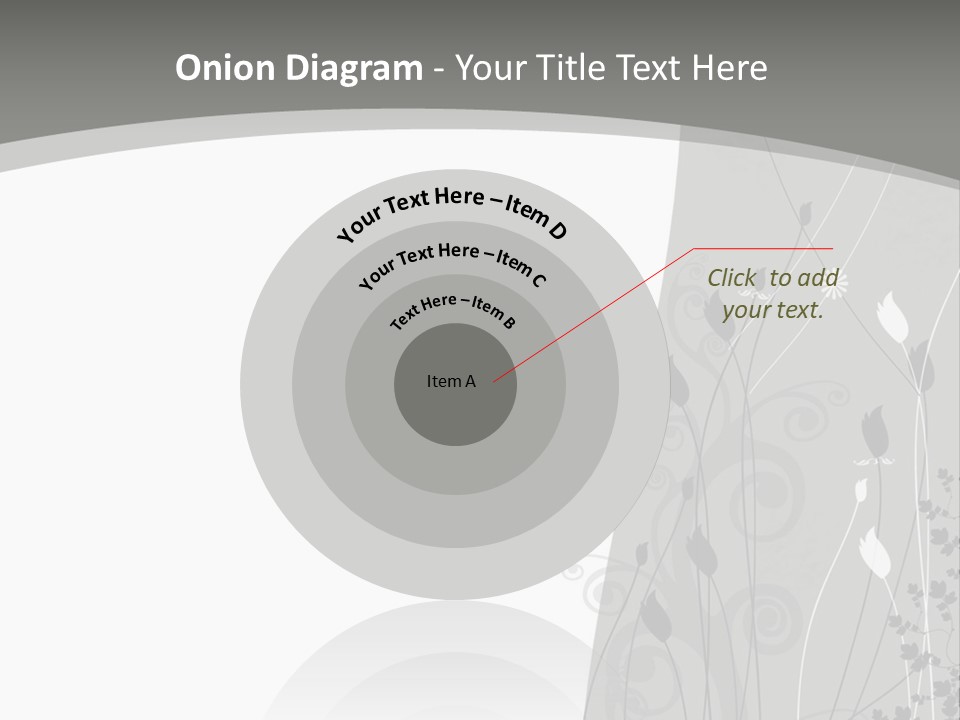 Pattern White Abstract PowerPoint Template
