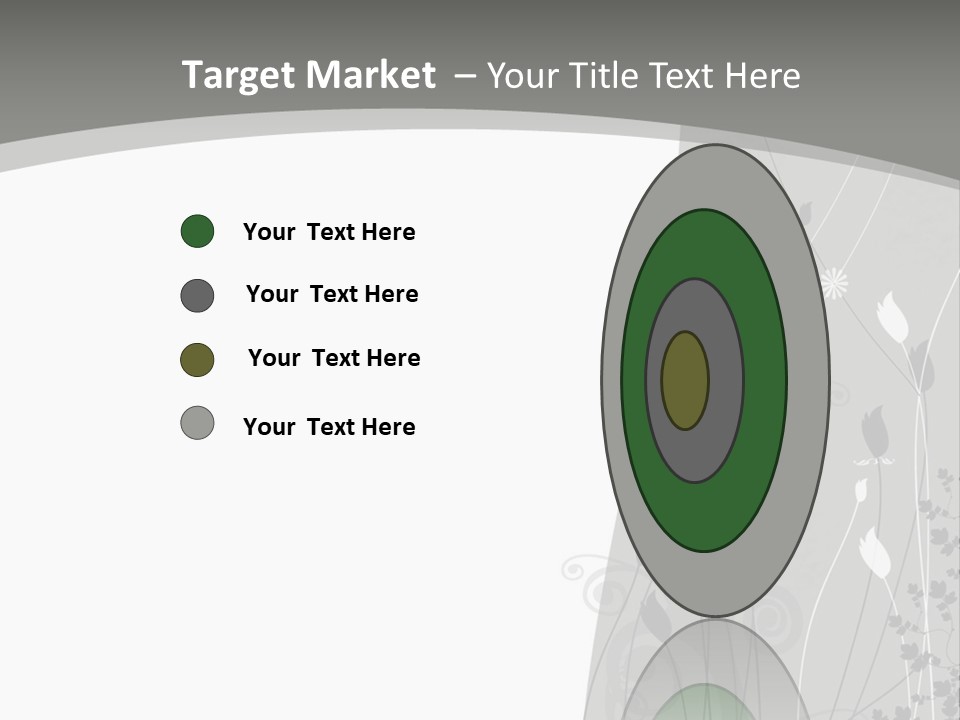 Pattern White Abstract PowerPoint Template