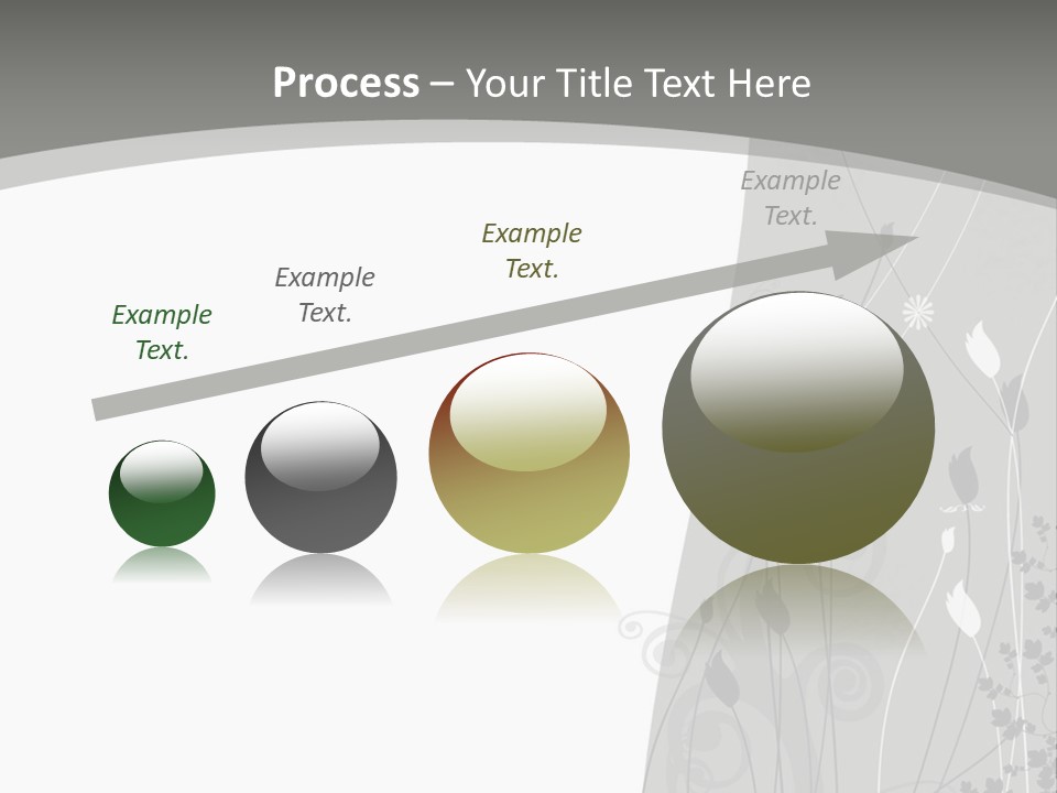 Pattern White Abstract PowerPoint Template