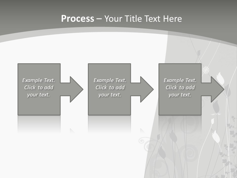 Pattern White Abstract PowerPoint Template
