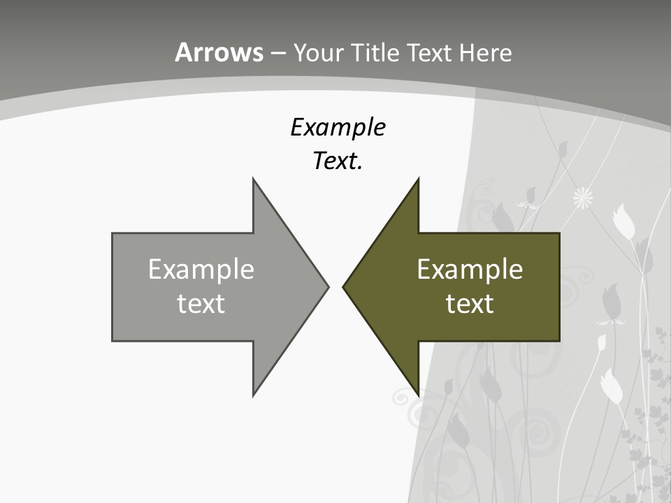 Pattern White Abstract PowerPoint Template