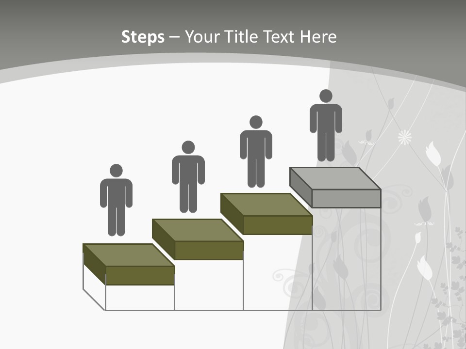 Pattern White Abstract PowerPoint Template