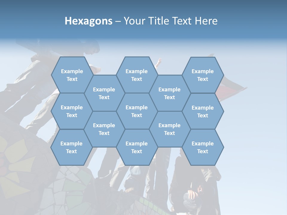 Boy Flag Child PowerPoint Template