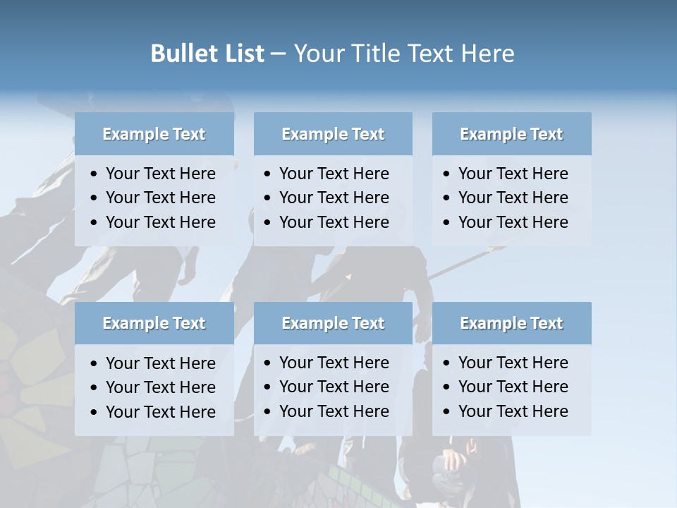 Boy Flag Child PowerPoint Template