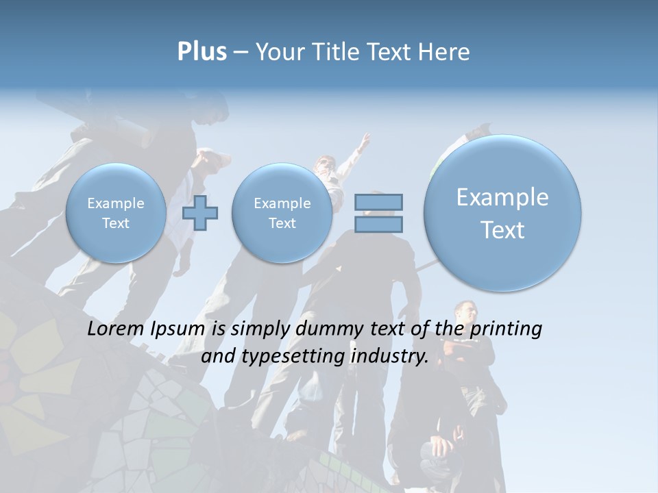 Boy Flag Child PowerPoint Template