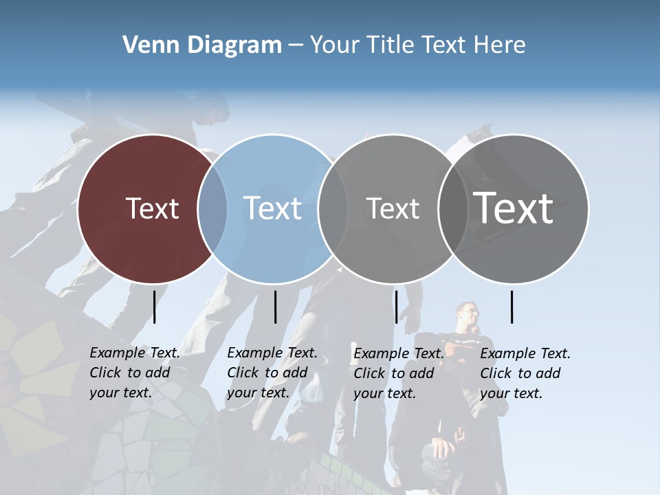 Boy Flag Child PowerPoint Template