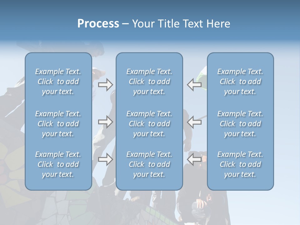 Boy Flag Child PowerPoint Template