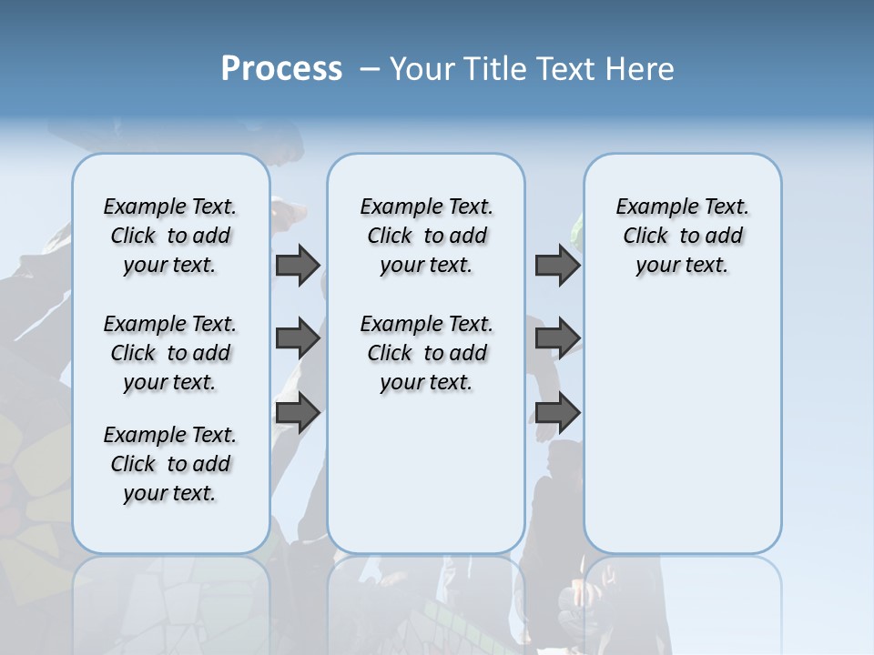 Boy Flag Child PowerPoint Template